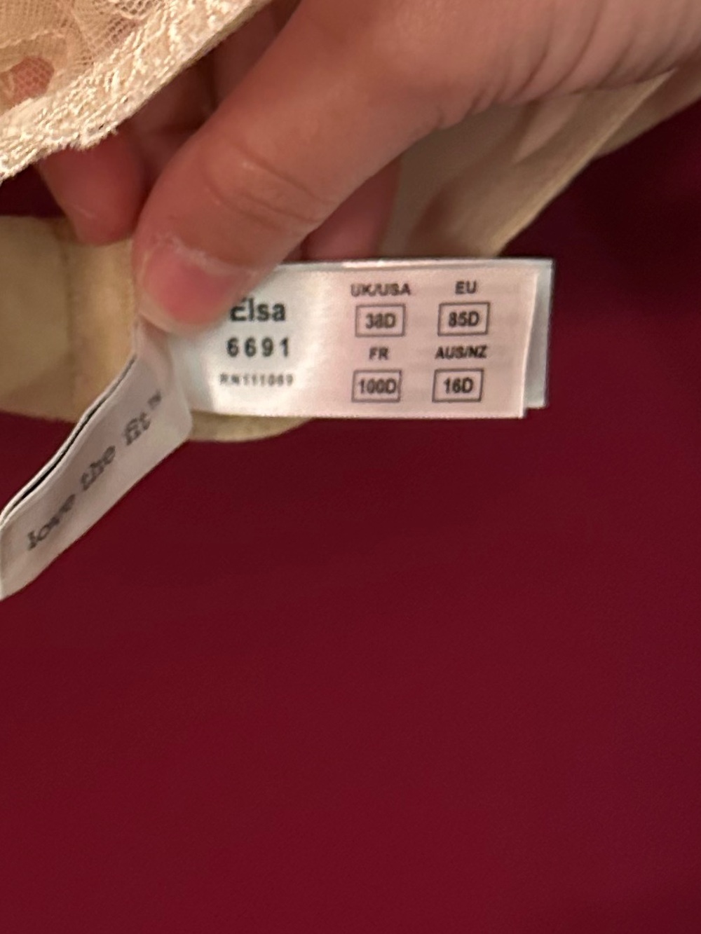 Panache Elsa balconette bra - Picture 8 of 8